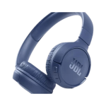JBL Tune 510BT - Bluetooth headphones with up to 40 hours battery, microphone for call, foldable and comfortable, Android and iOs compatible (Blue)